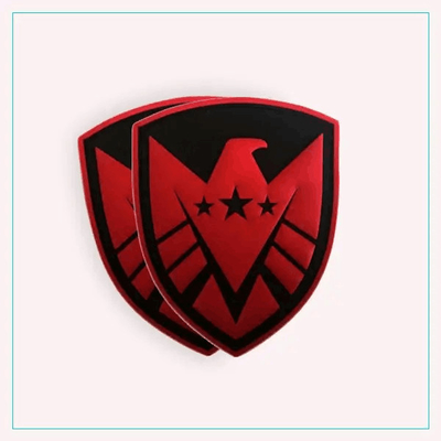 Marvel Avengers Shield Logo Военная тактическая нашивка из ПВХ Аксессуары для одежды на липучке
