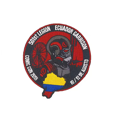 Специализированная вышивка на тепловой прессе Красивые маленькие пластыри Железо на шляпе Пластыри для шляпы грузовика