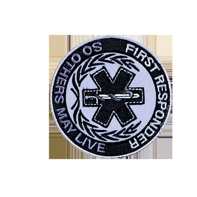 Модный дизайн Custom Logo Embroidery Patches с крючком и петлей