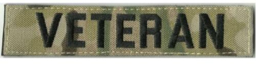 ЛЕНТА ИМЕНИ MULTICAM «ВЕТЕРАНА» крюка заплаты BuckUp тактическая - 1&quot; x 5&quot;