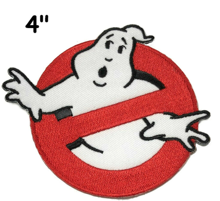 Ghostbusters никакие призраки таможня вышила утюгу заплаты на/шьет на Applique логотипа фильма значка