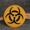 резиновый PVC 3D латает тактик ядерной радиации Biohazard предупреждая