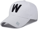 Бейсбольная шапка стиль белый вышитый логотип шапка с логотипом регулируемого ремня закрытия